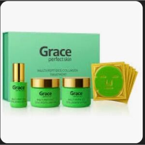 Grace Skincare Multi Peptide Collagen Set - Green